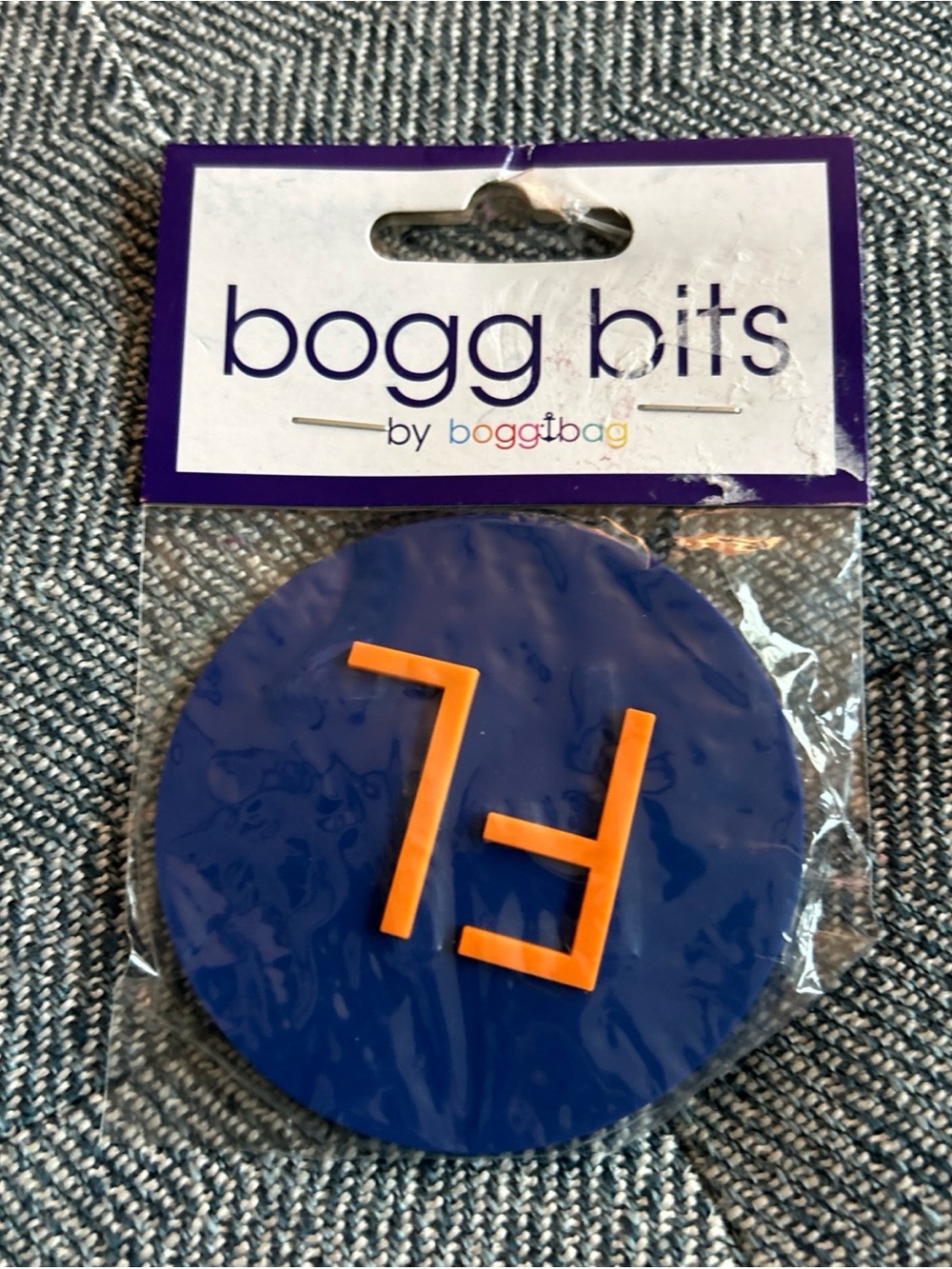NEW BOGG BITS FL Blue & Orange Bag Charm Accessory - Picture 4 of 8